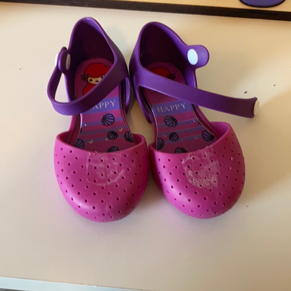 Purple and pink size 9 shoes